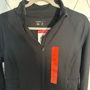 Jockey Women's Tulip Hem Yoga Jacket, Black - Medium